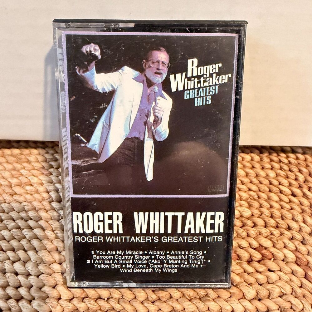 Roger Whittaker Greatest Hits Cassette Tape RCA AYK1-4743 1983 USA